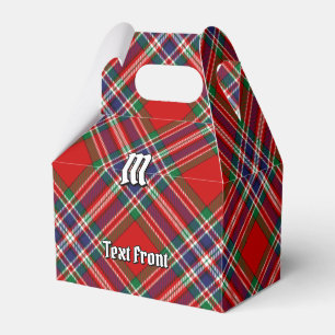 Clan MacFarlane Red Tartan Favour Box