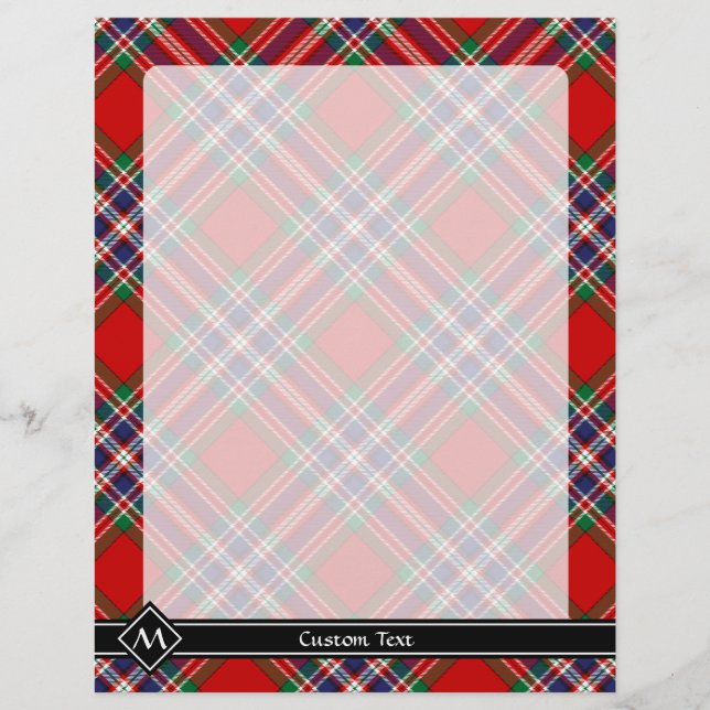 Clan MacFarlane Red Tartan Flyer (Front)