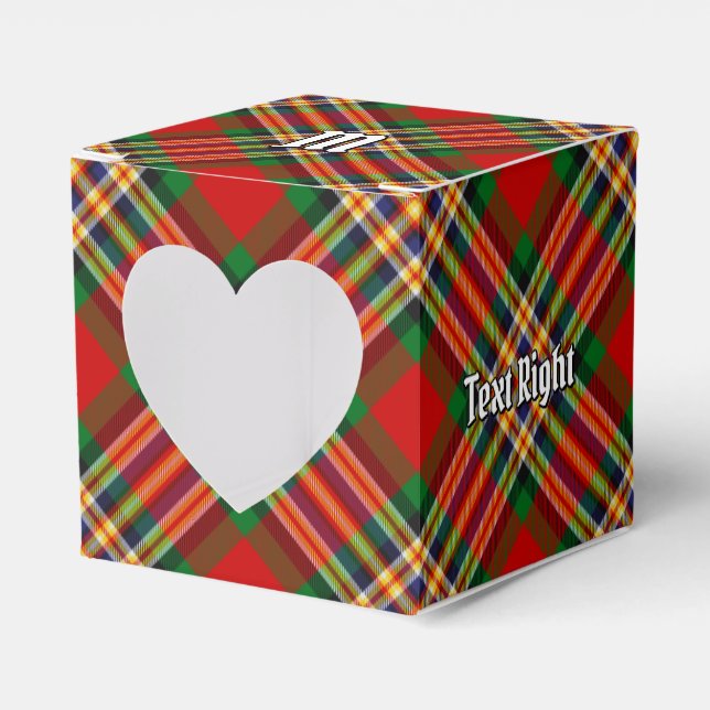 Clan MacGill Tartan Favour Box (Front Side)