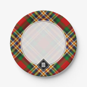 Clan MacGill Tartan Paper Plates