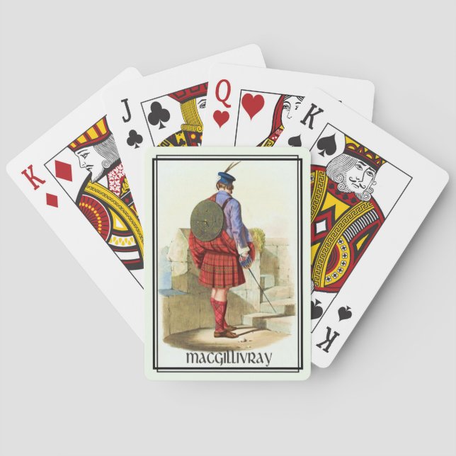 Clan MacGillivray Classic Scotland Deck Playing Cards (Back)
