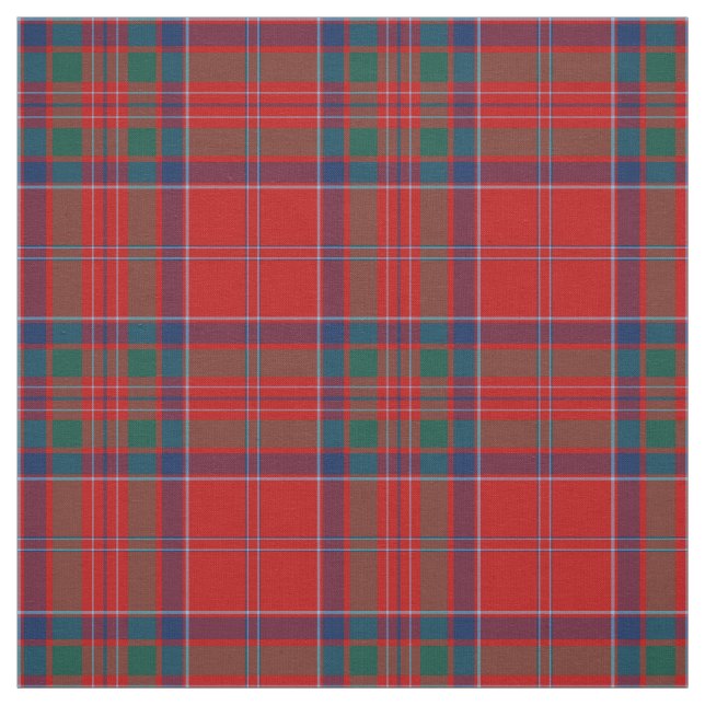 Clan MacGillivray Tartan Fabric (Swatch)