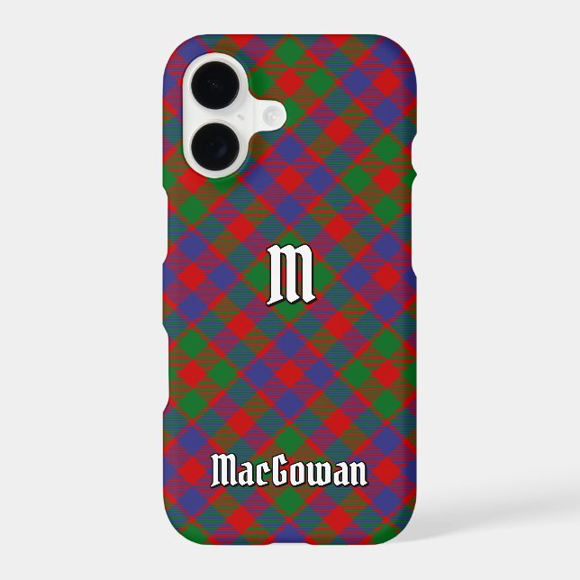 Clan MacGowan Tartan (Back)