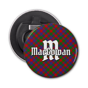 Clan MacGowan Tartan Bottle Opener