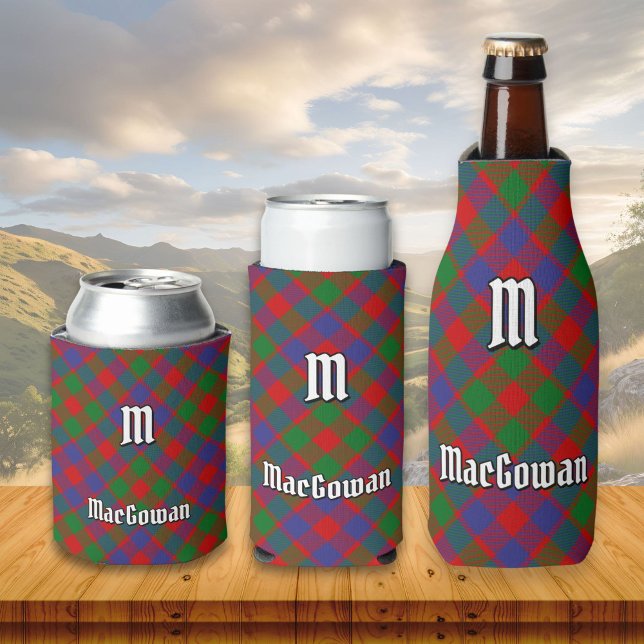 Clan MacGowan Tartan Can Cooler (Creator Uploaded)