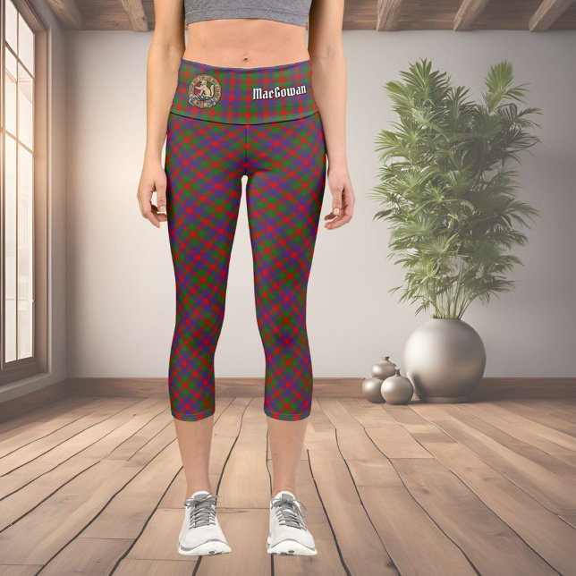Clan MacGowan Tartan Capri Leggings (Creator Uploaded)