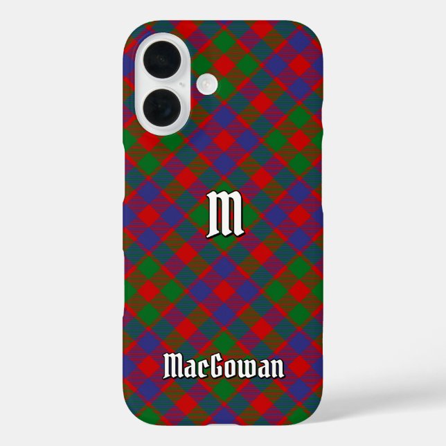 Clan MacGowan Tartan Case-Mate iPhone Case (Back)