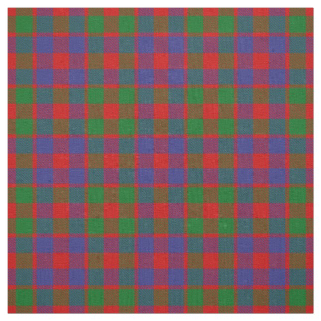 Clan MacGowan Tartan Fabric (Swatch)