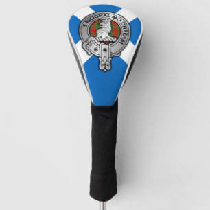 Clan MacGregor Crest & Tartan Golf Head Cover