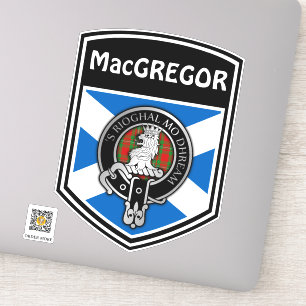 Clan MacGregor (Edit) Crest & Tartan Saltire