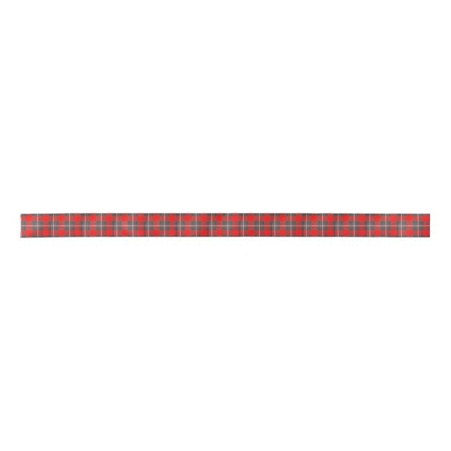 Clan MacGregor Modern Tartan Satin Ribbon (Front)