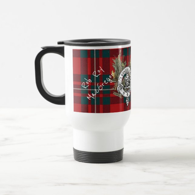 Clan MacGregor Portable Travel Mug (Left)