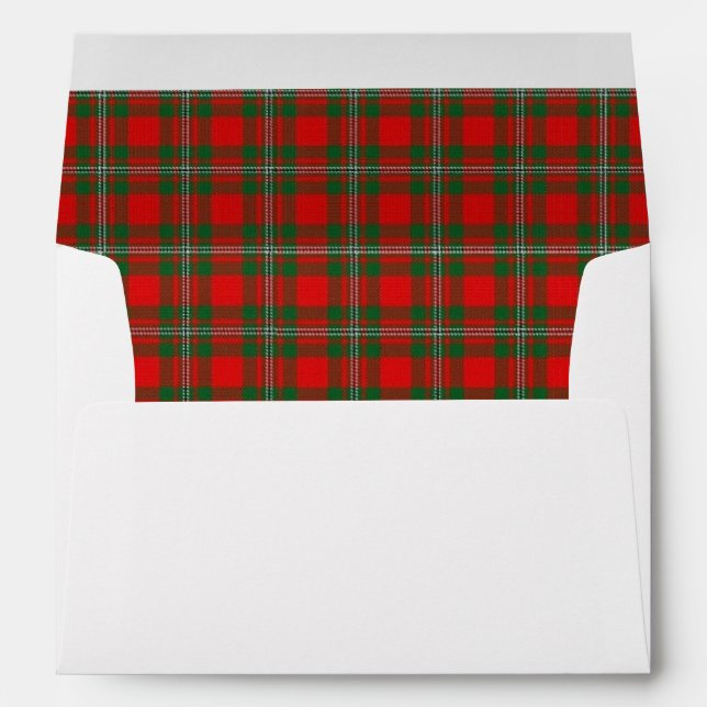 Clan MacGregor Tartan Scottish Dreams Envelopes (Back (Bottom))