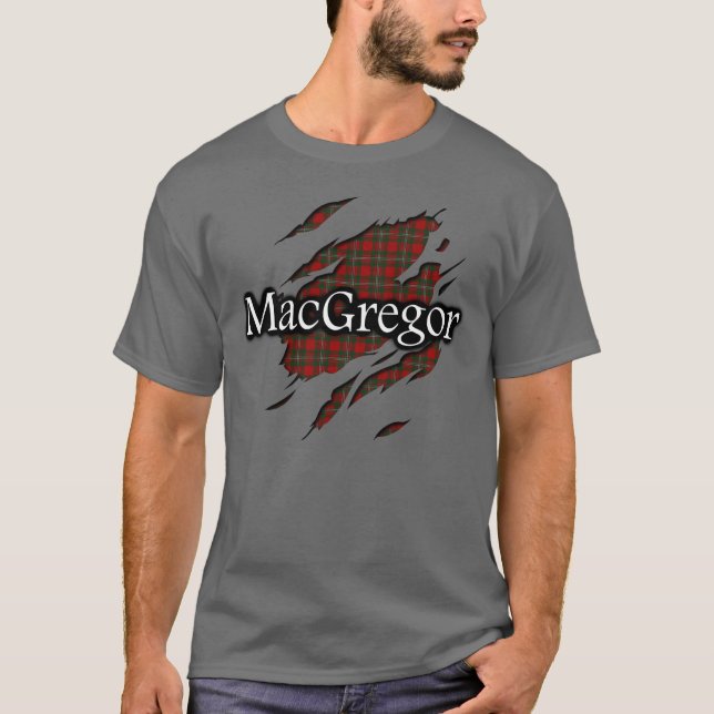 Clan MacGregor Tartan Spirit Shirt (Front)
