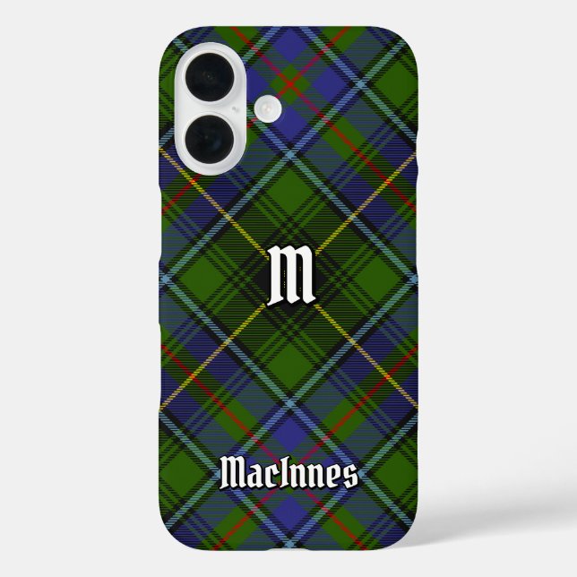 Clan MacInnes Tartan Case-Mate iPhone Case (Back)