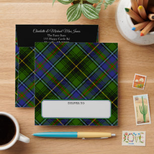 Clan MacInnes Tartan Envelope