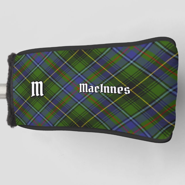 Clan MacInnes Tartan Golf Head Cover (Front)