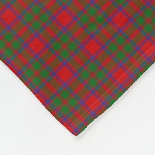 Clan MacIntosh Tartan Fleece Blanket