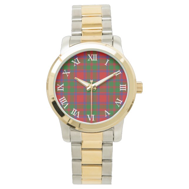 Clan MacIntosh Tartan Watch (Front)