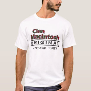 Clan MacIntosh Vintage Customise Your Birthyear T-Shirt