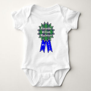 Clan MacIntyre #1 Award Blue Ribbon Baby Bodysuit