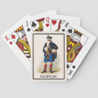 Clan MacIntyre Classic Scotland Bicycle Deck