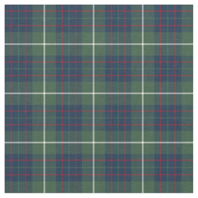 Clan MacIntyre Tartan Fabric (Close Up)