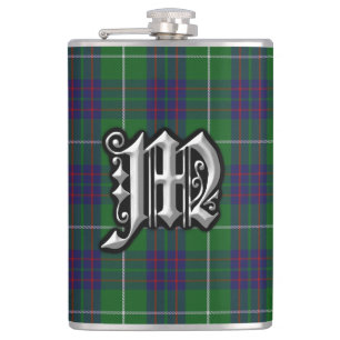 Clan MacIntyre Tartan Old Scotland Flask
