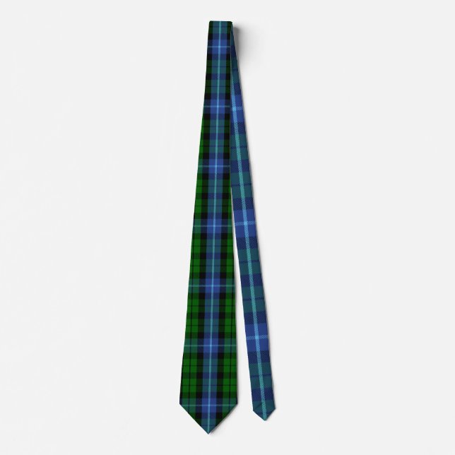 Clan MacIntyre Tartan Tie (Front)