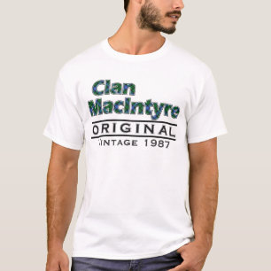 Clan MacIntyre Vintage Customise Your Birthyear T-Shirt
