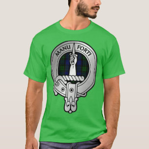 Clan MacKay Crest Tartan 1 T-Shirt