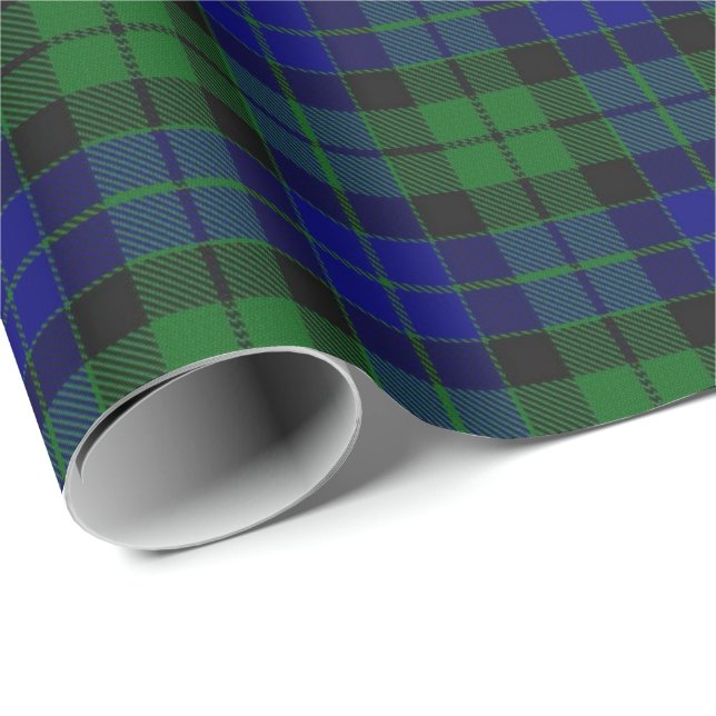 Clan MacKay McKay Scottish Tartan Wrapping Paper (Roll Corner)