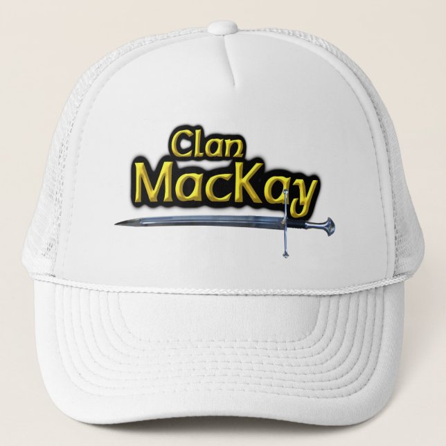 Clan MacKay Scottish Inspiration Trucker Hat (Front)