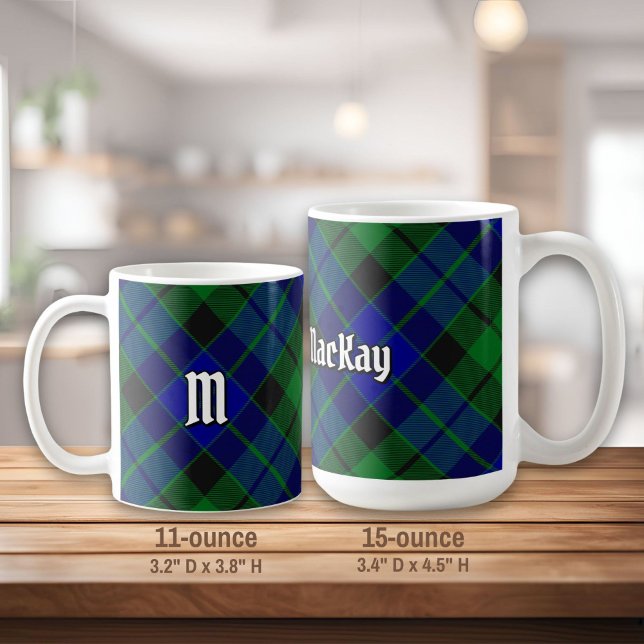 Clan MacKay Tartan Coffee Mug (Creator Uploaded)