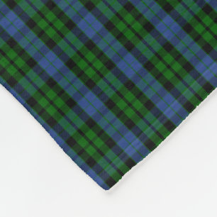 Clan MacKay Tartan Fleece Blanket