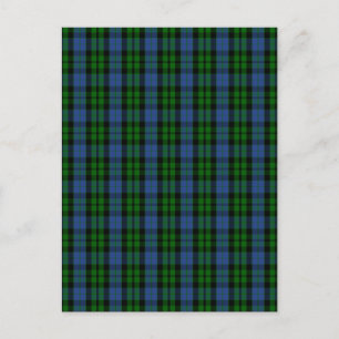 Clan MacKay Tartan Postcard
