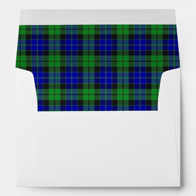 Clan MacKay Tartan Scottish Dreams Envelopes (Back (Bottom))