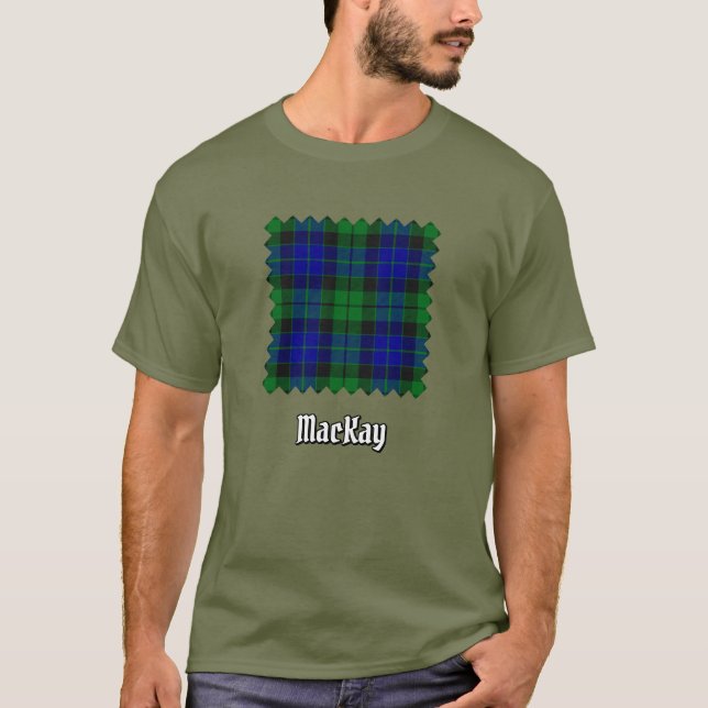 Clan MacKay Tartan T-Shirt (Front)
