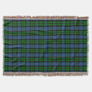 Clan MacKay Tartan Throw Blanket