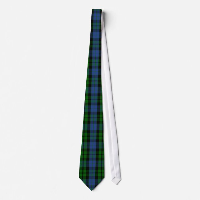 Clan MacKay Tartan Tie (Front)