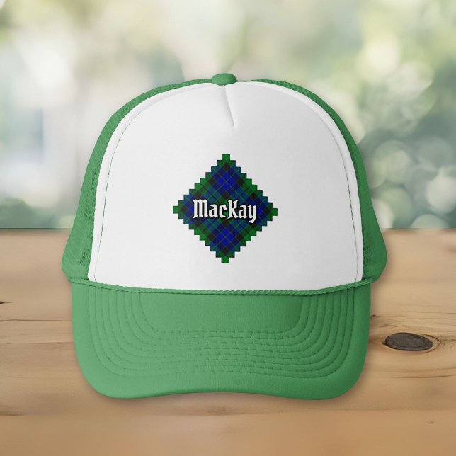 Clan MacKay Tartan Trucker Hat (Creator Uploaded)