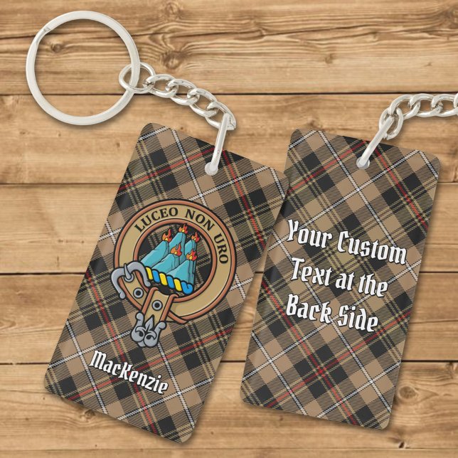 Clan MacKenzie Crest Acrylic Keychain (Creator Uploaded)