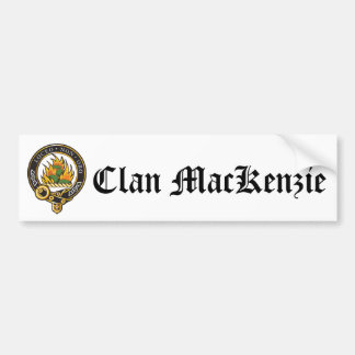 Clan MacKenzie Crest Bumper Sticker