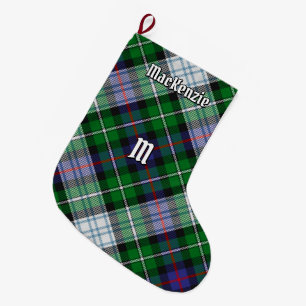Clan MacKenzie Dress Tartan Christmas Stocking