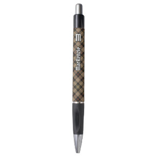 Clan MacKenzie Hunting Brown Tartan Pen