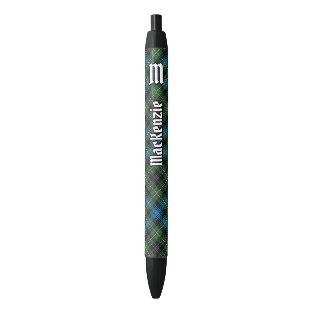 Clan MacKenzie Tartan Ink Pen (Front Vertical)