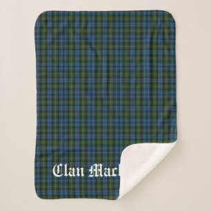 Clan Mackenzie Tartan Sherpa Blanket