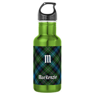 Clan MacKenzie Tartan Stainless Steel Water Bottle