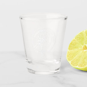 Clan MacKinnon Crest Shot Glass