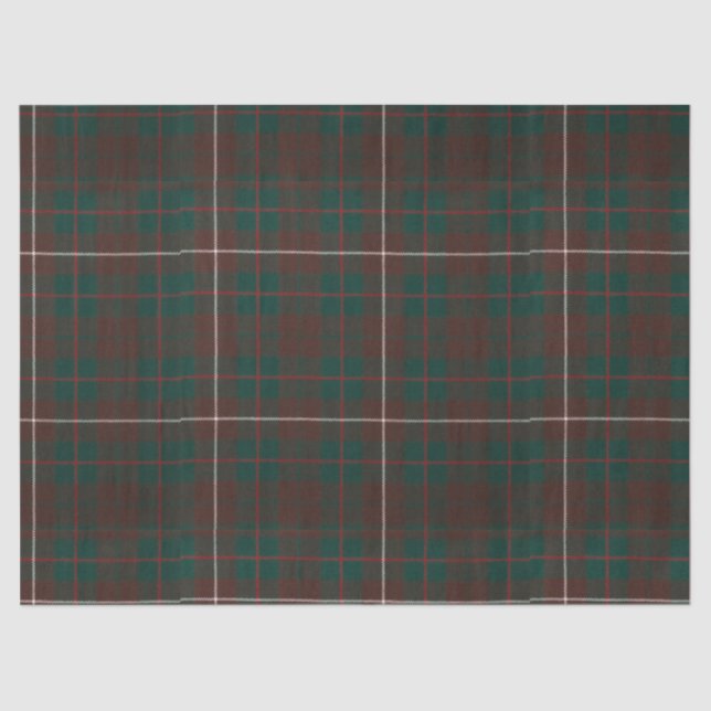 Clan Mackinnon Tartan Pattern Tissue Paper (Front)